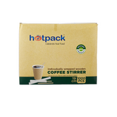 Disposable  Wooden Coffee Stirrer 19cm